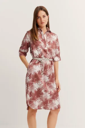 Bugatti Damen Overhemdjurk met halve knoopsluiting