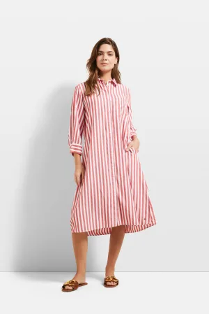 Bugatti Damen Overhemdjurk met zijnaadzakken