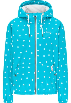 Mymo Blouson keepsudry Dames turkoois ap