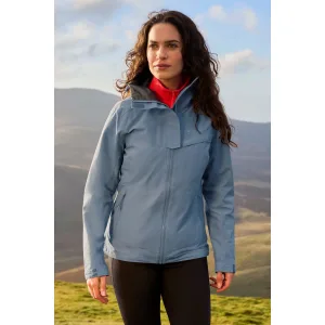 Mountain Warehouse Dames/Dames Arlberg 2.5 Layer Waterdicht Jasje (Blauw)
