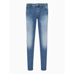Men’s Armani Exchange J14 Skinny-Fit Jeans in Indigo
