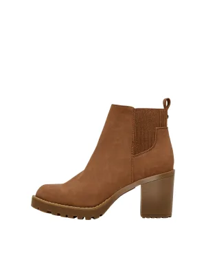 ONLY Onlbarbara Heeled Bootie Noos chelsea boots cognac