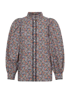 AI&KO blousetop blauw