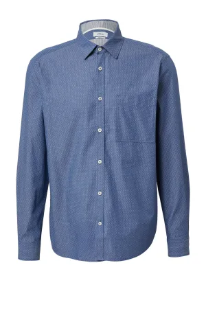 s.Oliver casual overhemd blauw
