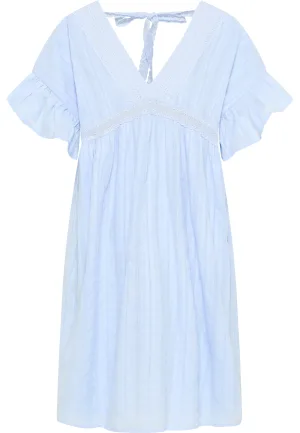 Dreimaster Jurk Dames lichtblauw