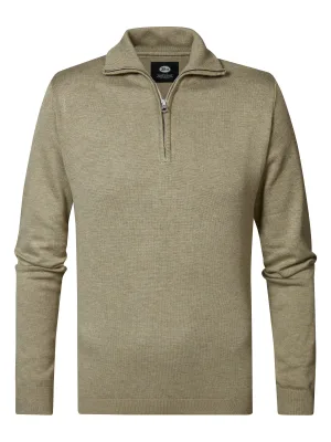 Petrol Industries – Heren Fijngebreide Trui – Bruin