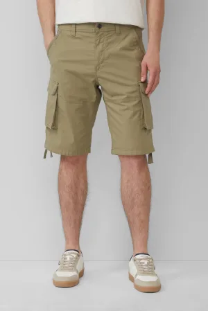 s.Oliver relaxed cargo short olijfgroen