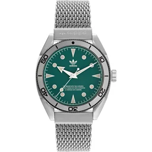 Adidas Dameshorloge Kwarts Zilver