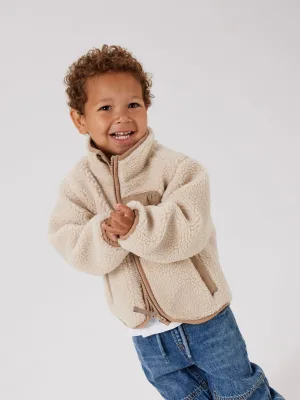 Name It Gebreid fleecejack