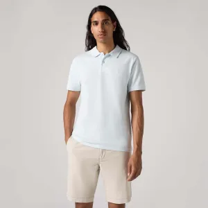 Men’s Levis Slim Housemark Polo Shirt in Light Blue