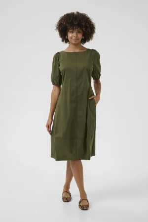 Jurk Casual fit Burnt Olive