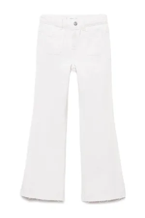 Mango Kids flared jeans wit