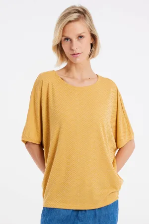 Protest top PRTJABA geel