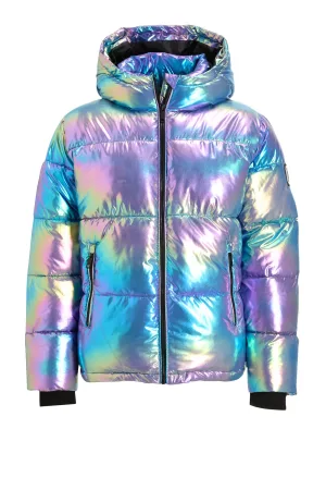 Coolcat Puffer Winterjas Jessica Metallic Oil