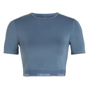 Calvin Klein Dames/Dames Gym Crop T-shirt (Blauw)
