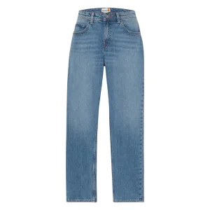 Timberland Heren Sandown Stretch Leather Patch Slim Jeans (Denim)