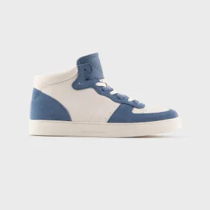 Men’s Emporio Armani Trainers in Blue-White