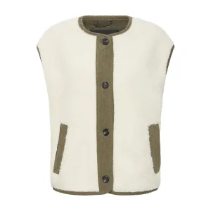 Vrouwelijke jas zonder mouwen b.young Cotty