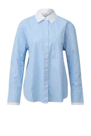 s.Oliver blouse lichtblauw
