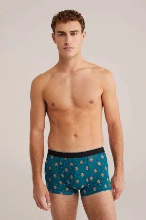 WE Fashion boxershort petrol