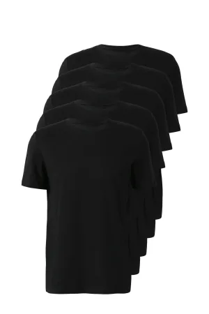 s.Oliver regular T-shirt zwart