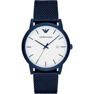 Emporio Armani AR11025 LUIGI Blauw Herenhorloge