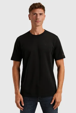 Cast Iron regular T-shirt zwart