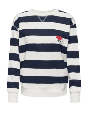 JDY sweater donkerblauw