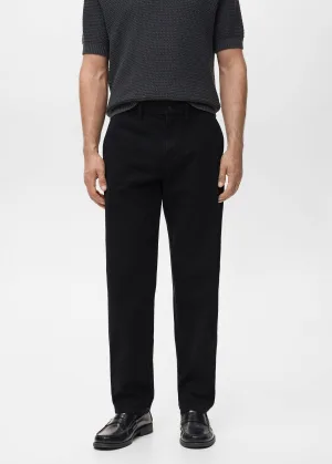 Mango Man regular fit jeans marine