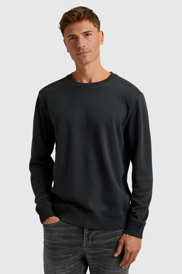 Cast Iron sweater donkerblauw