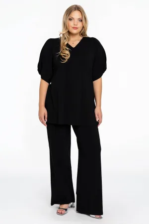 YOEK straight fit broek katoen