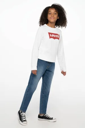 Levi’s Kids sweater Key item met logo wit