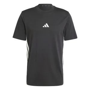 T-shirt van eenvoudige jersey adidas Essentials 3-Stripes