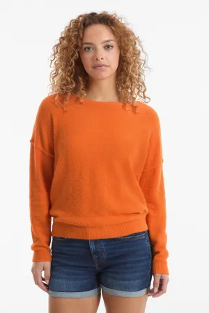 anytime gebreide trui oranje