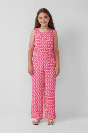 s.Oliver roze jumpsuit