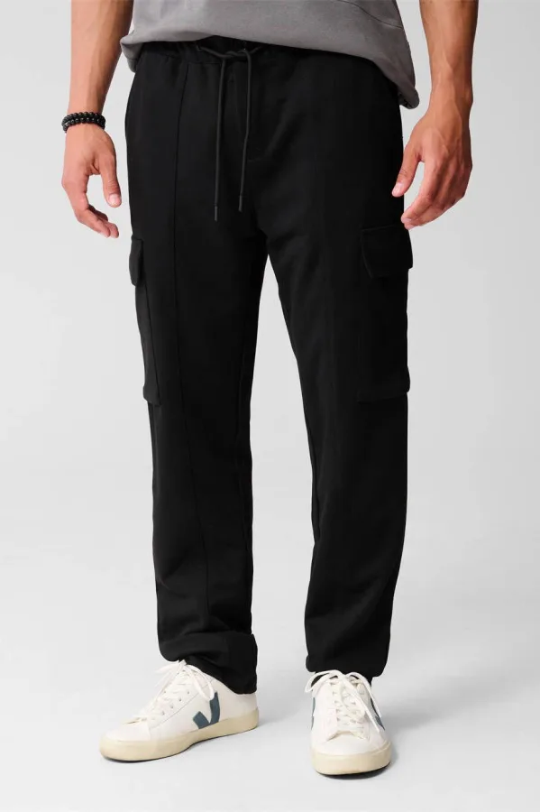 Shoeby regular casual broek zwart