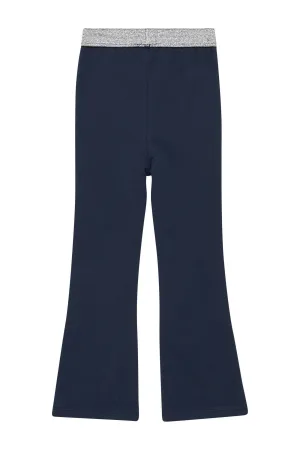 s.Oliver flared broek donkerblauw