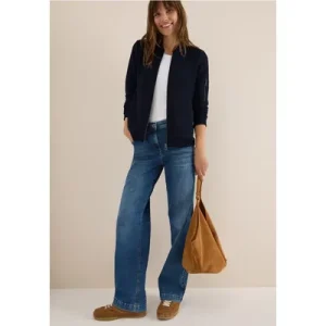 Cecil Dames Ottomaans blouson in Blauw