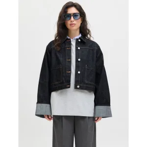 Jack & Jones Jxvega denim jacket fold up r269 dn