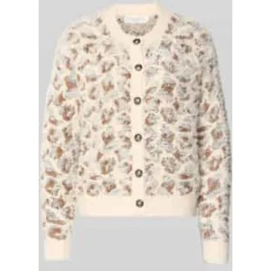 Christian Berg Woman Vest met ronde hals