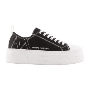 Armani Exchange Vrouwen/dames Trainers (Zwart, Wit)