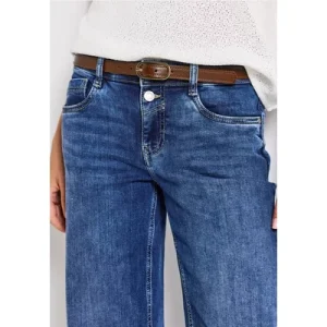 Street One Dames Smalle riem in Bruin