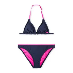 O’Neill triangel bikini Essentials donkerblauw/roze