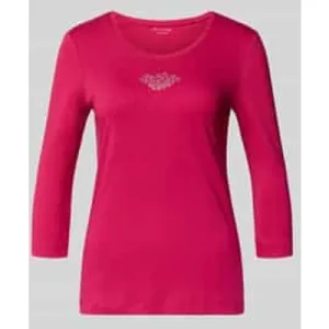 Christian Berg Woman Shirt met lange mouwen en siersteentjes