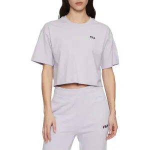 FILA Locri Loose Cropped Tee Thistle