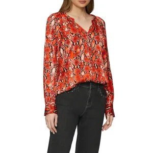 s.Oliver Blouse met lange mouwen met print all-over