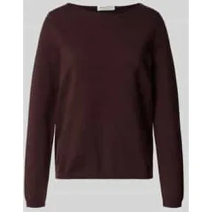 Marc O’Polo Regular fit gebreide pullover met scheerwol