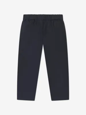 Emporio Armani Jongens Chino Broek In Marineblauw