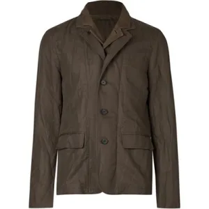 AllSaints Dunn Blazer Khaki Green