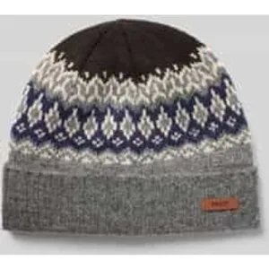 Barts Beanie met labeldetail, model ‘Gregory’